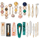 Mehayi clips pelo perla macaron para look elegante en fiestas