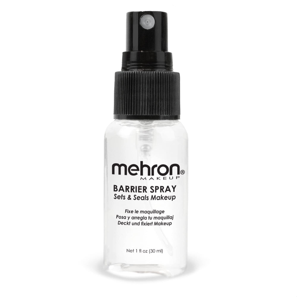 Mehron Barrier Spray: bote de 1 oz para fijar maquillaje todo el día
