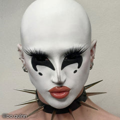 Mehron blanco payaso, resultado blanco puro para cine, teatro y cosplay