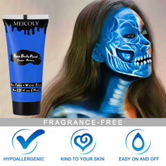 Brocha para aplicar pintura royal blue con precisión suave.