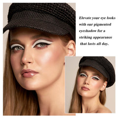 MEICOLY long-wear waterproof eyeshadow resists smudge throughout the day
