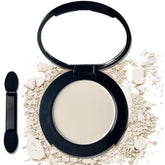 MEICOLY Off White Single Eyeshadow with Mirror for quick touch-ups