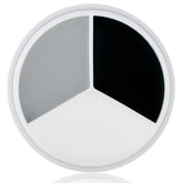 MEICOLY paleta-pintura-cara-cuerpo negro blanco gris para efectos especiales y cosplay