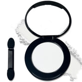 MEICOLY white matte eyeshadow with mirror for quick, precise on-the-go color