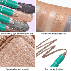 Meilury Stick Sombra Ojos Putty Crema para iluminación y precisión.