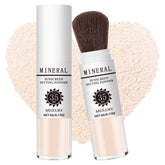 Meilury sunscreen setting powder compact with SPF 35 for sheer skin protection and oil control