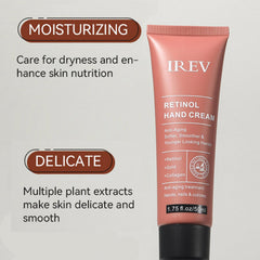 MeiPlumLai Hand Cream skin smoothing scene showcases softer surface.