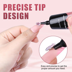 MEKK pegamento diseños 3D uñas, ideal para efectos 3D duraderos.