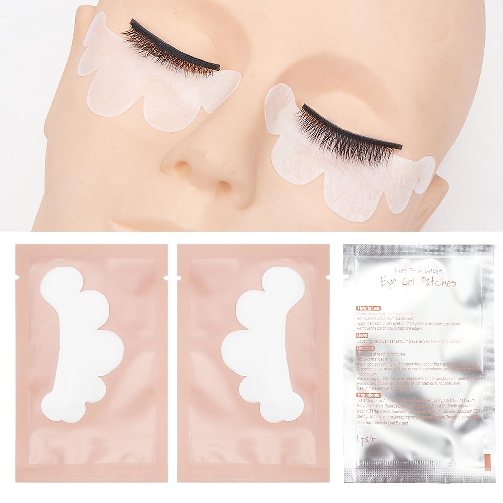 Mekupeu: forma ovalada de almohadillas hidrogel, se ajusta a ojos variados.