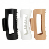 MELLO hair clip black with squishy design for pinch-free all-day wear.