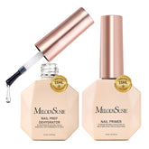 MelodySusie dehydrator bottle removes oils for a clean nail base.