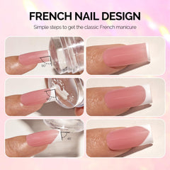 MelodySusie DIY nail design on nails showcasing easy home manicures.