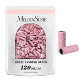 MelodySusie 3.1mm sanding bands pack for precise shaping on nails