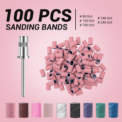 MelodySusie 150-grit sanding band closeup for quick shaping