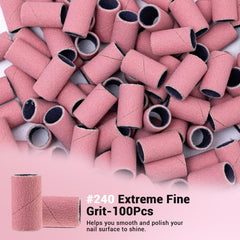 MelodySusie 3/32 inch drill compatibility enables versatile nail shaping.