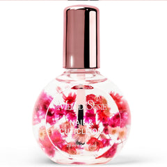 MelodySusie Aceite Cutícula con rosas reales, hidratación suave para uñas.