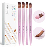 MelodySusie acrylic nail brush set full view for DIY home salon use