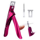 MelodySusie acrylic nail clipper kit for precise home manicure trimming