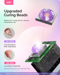 MelodySusie ART01R portable lamp with LCD display for easy use