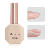 MelodySusie Clear Builder Gel thickening overlay for a stronger nail base.