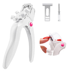 MelodySusie corta uñas acrílicas con cuchilla precisa para cortes limpios.