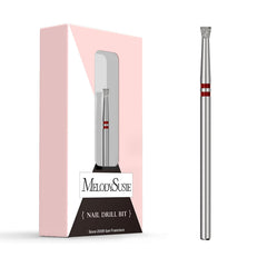 MelodySusie cuticle cleaner bit with 6.7mm inverted-tapered tip for precise cuticle cleaning.