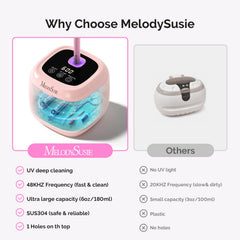 MelodySusie DL-160 three cleaning modes display for 3 6 or 10 minutes