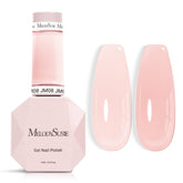 MelodySusie Jeweliver Nude Gel Polish bottle closeup showing a jelly finish.