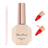 MelodySusie látex líquido 15 ml: barrera para uñas durante manicura.