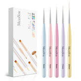 MelodySusie 5mm liner brush for ultra-fine lines and precise detailing.