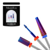 MelodySusie 3Pcs Nail Drill Bits Set for precise acrylic removal and shaping.
