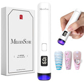 MelodySusie P-ART01R compact design ideal for on-the-go nail curing.