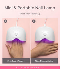 MelodySusie P-Art06F compact design highlights portability for nails.