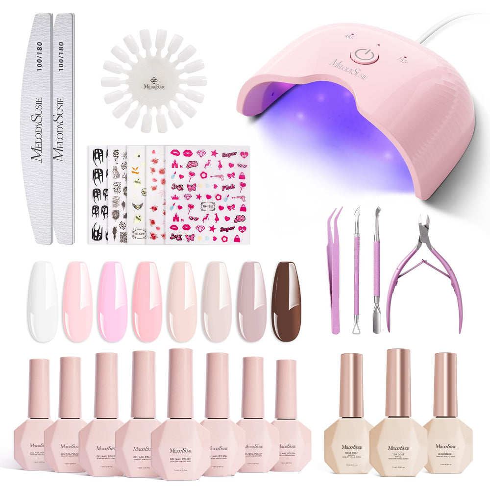 MelodySusie P-ART06F UV nail lamp in use for rapid curing and smooth results