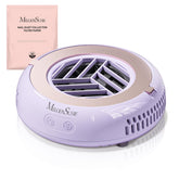MelodySusie Pocket-Sized Nail Dust Collector front view for clean, stress-free nail sessions.