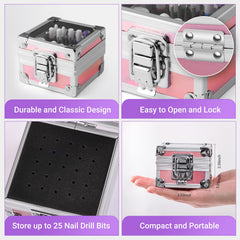 MelodySusie portable holder keeps bits organized and ready to use.
