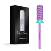 MelodySusie 3/32 smooth-top drill bit for precise acrylic removal.