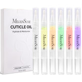 MelodySusie set de aceites para cutículas de 6 piezas, cuidado profundo en casa