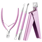 MelodySusie set 4 en 1 para uñas acrílicas, afilado y precisión para cortes limpios.