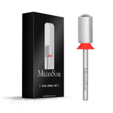 MelodySusie smooth round top large barrel bit with 3-32 shank for gentle gel shaping.