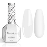 MelodySusie Thick Snow White gel polish bottle for long-lasting shine