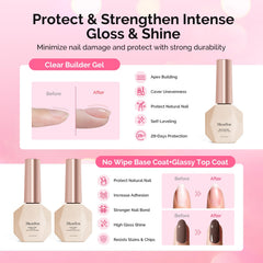 MelodySusie glossy top coat delivering high shine and chip resistance