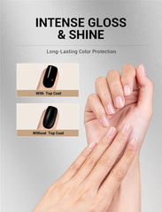 Seguridad del MelodySusie Top Coat: resinas naturales y olor suave
