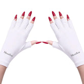 MelodySusie UV gloves for gel nails protect hands during lamp curing