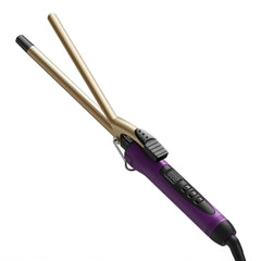 MELYDO 13mm small curling iron close-up on the barrel for precise styling results.