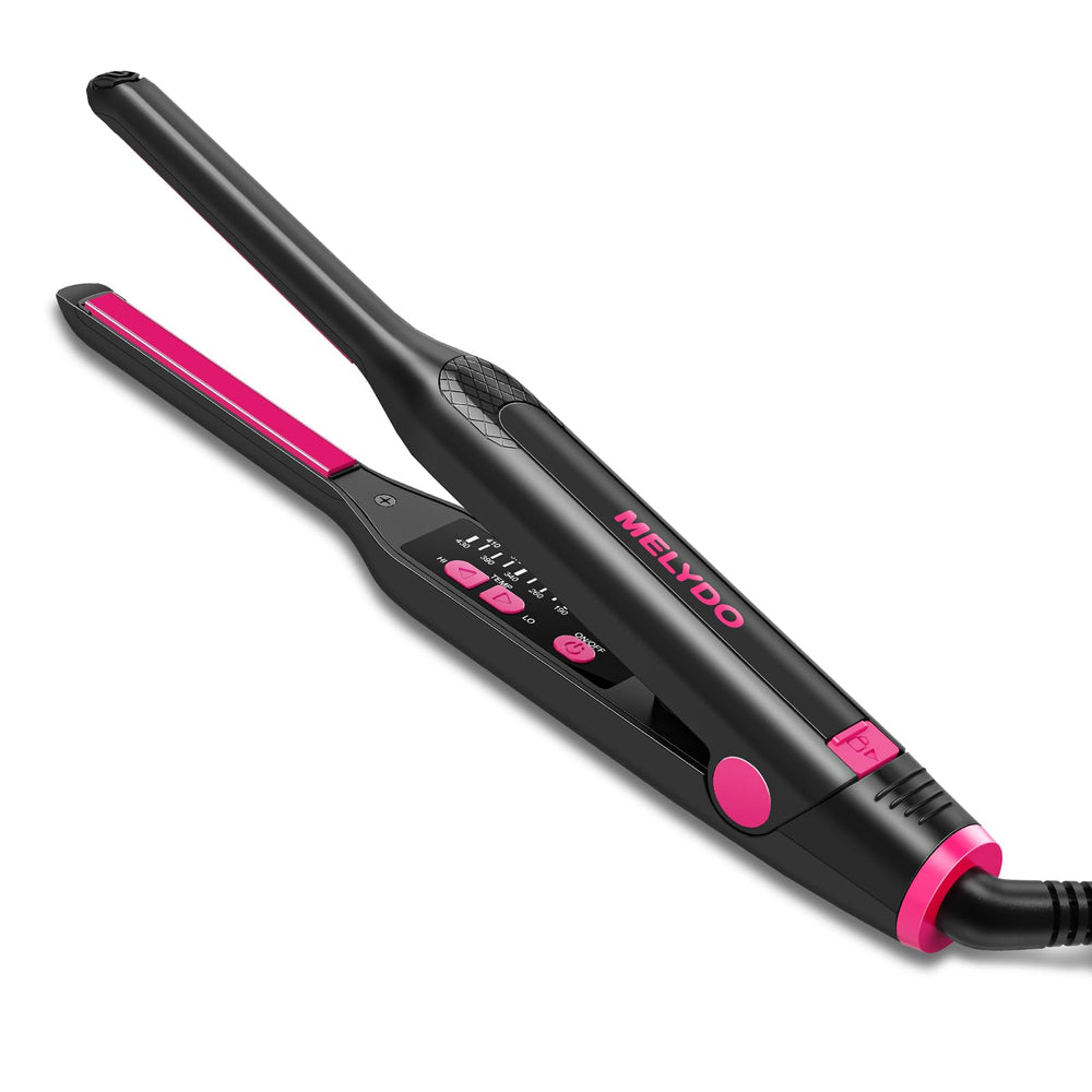 MELYDO small flat iron designed for short hair and edges