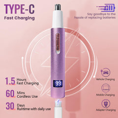 Mendaping USB rechargeable trimmer powers up quickly for convenient touch ups