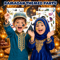 MeoIsDaBest crescent moon tattoo for wearable Ramadan decoration.
