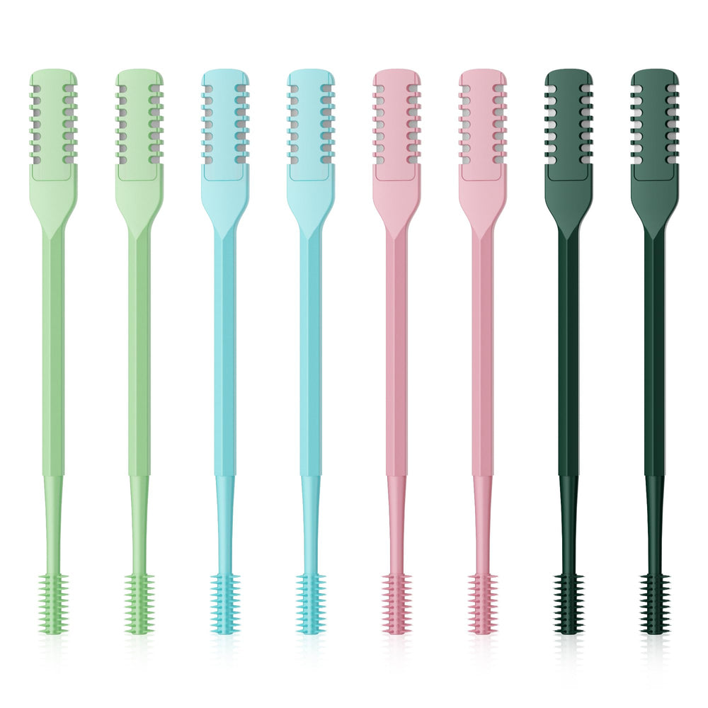Meonxy 8pcs nasal hair cutter pack in compact travel case