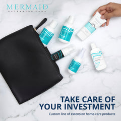 Mermaid Extension Care ergonomic handle for comfortable daily grooming